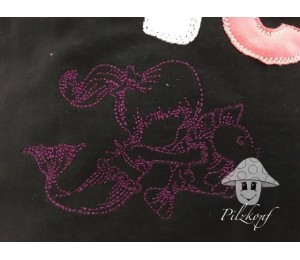 Stickserie - Meerjungfrau Redwork